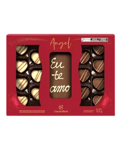 Caixa Artesanal de Bombons Delícias de Amor 153g